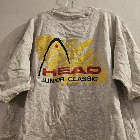 Vintage 1980's HEAD Junior Classic Graphic T-shirt | Size XL - Picture 2 of 8